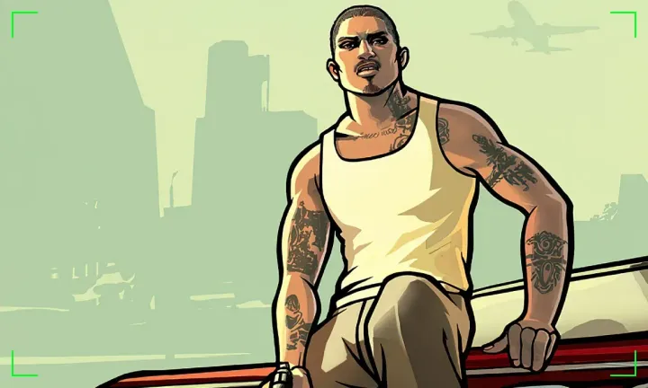 GTA San Andreas artwork